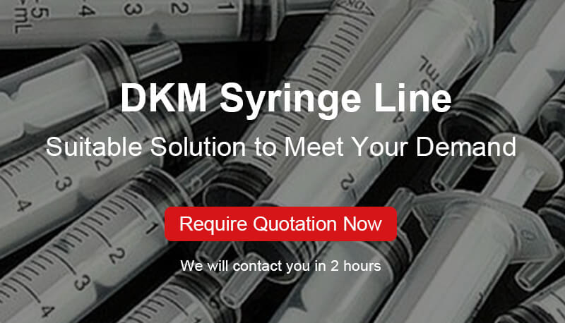 DKM Plastic Syringe Line