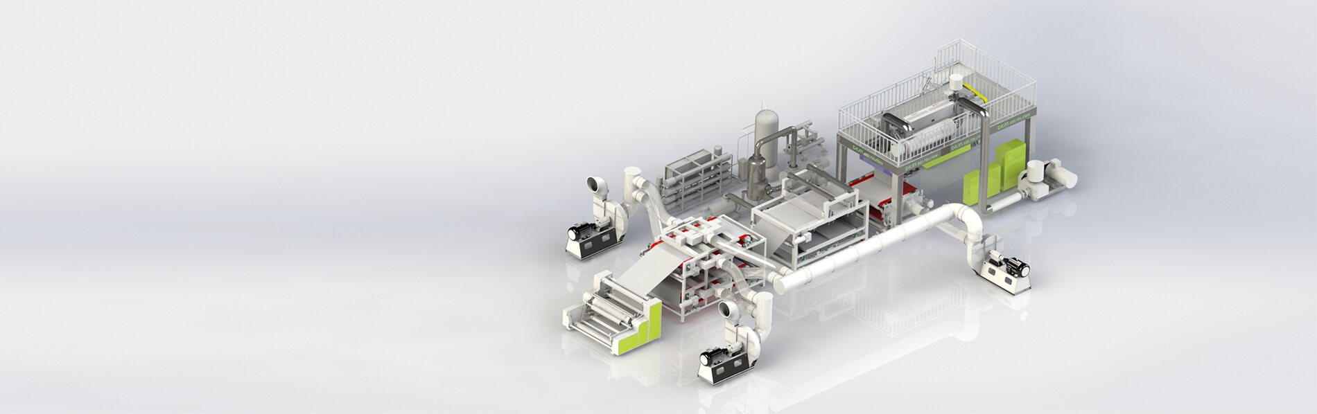 DKM Hydro-Charging Melt Blown Line