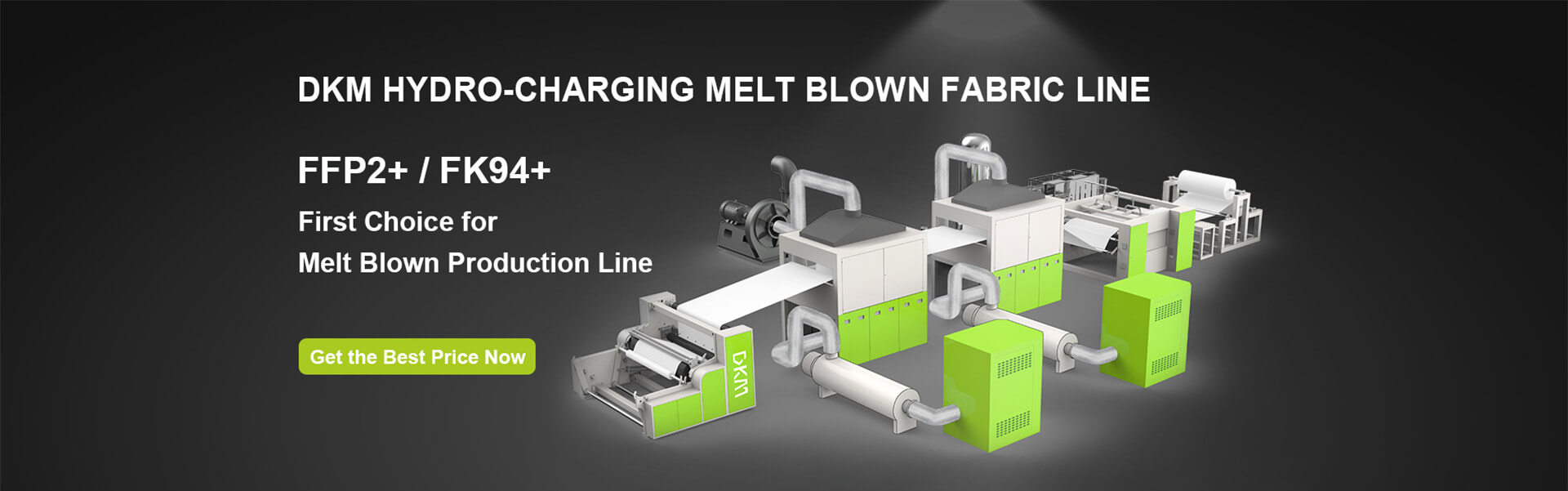 DKM Hydro-Charging Melt Blown Line